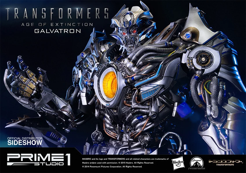 Galvatron Polystone Statue (LED) view 5