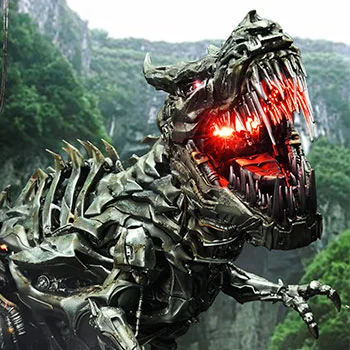 Grimlock Statue (T-Rex, LED)