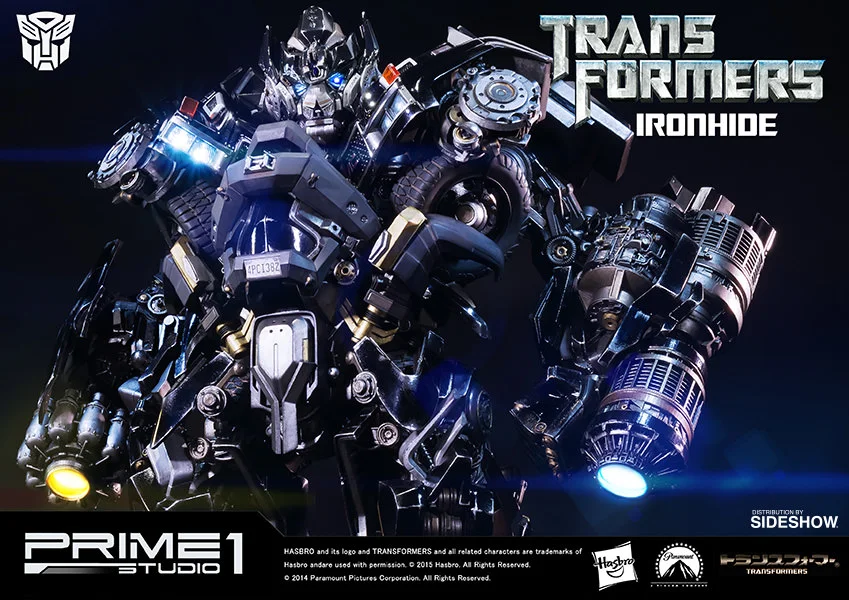 Ironhide Polystone Statue (LED) view 2