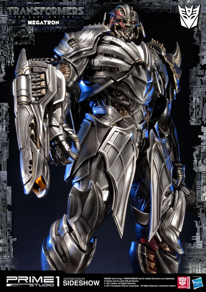 Megatron Statue (The Last Knight) view 2
