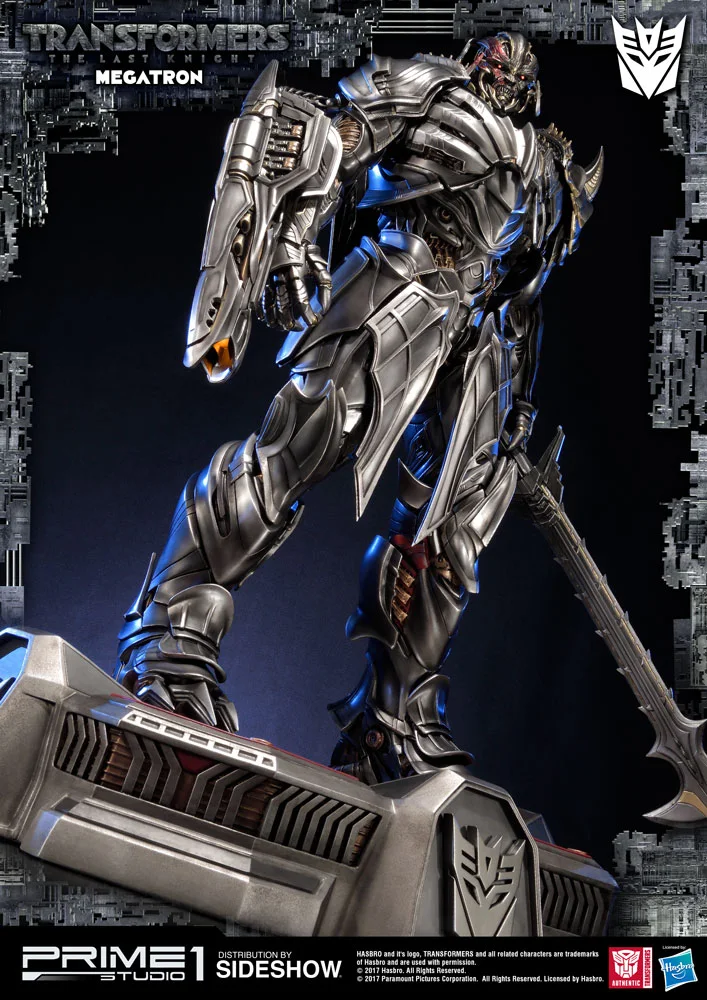 Megatron Statue (The Last Knight) view 3