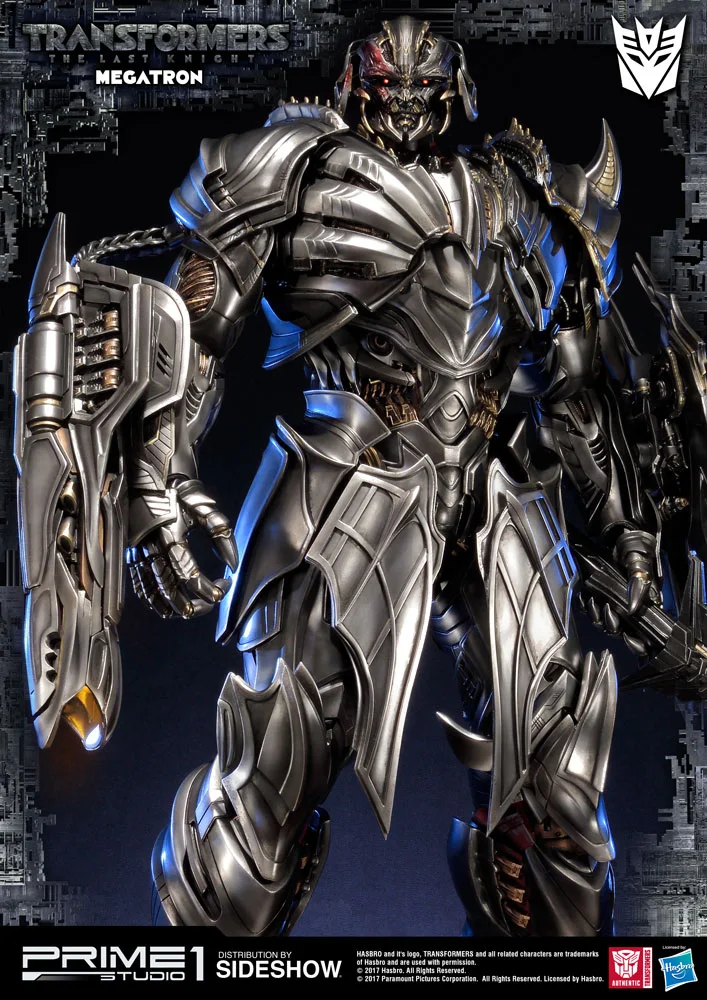 Megatron Statue (The Last Knight) view 4