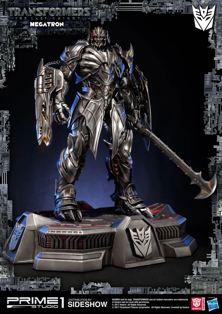 Megatron Statue (The Last Knight) view 5