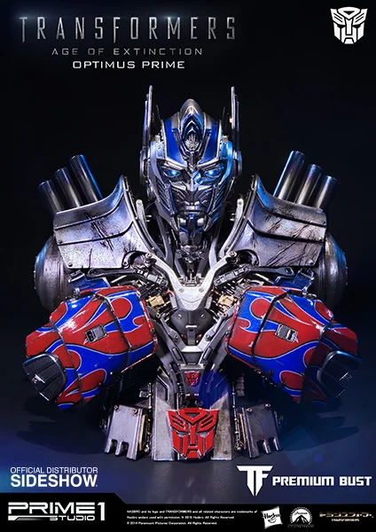 Optimus Prime Premium Bust view 2