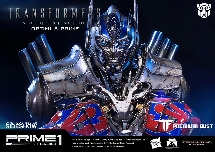 Optimus Prime Premium Bust view 3