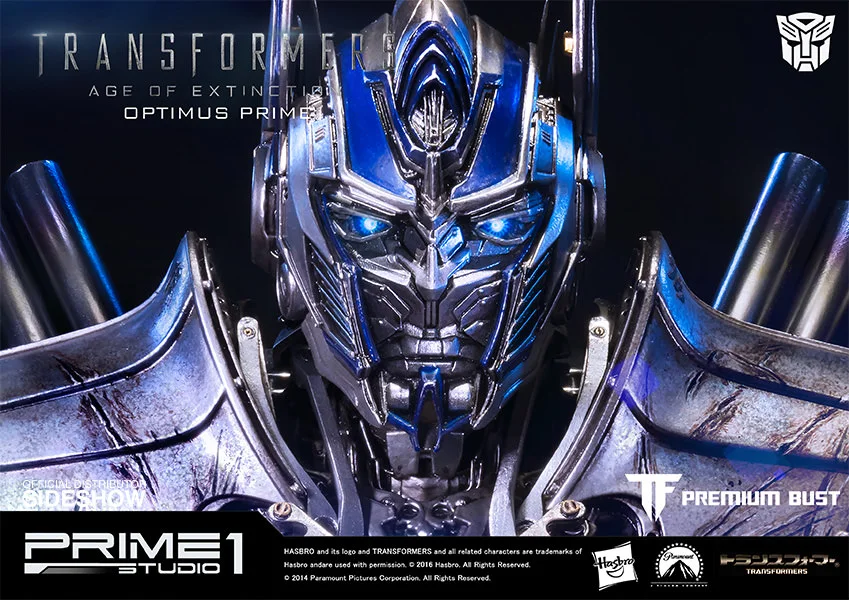 Optimus Prime Premium Bust view 4