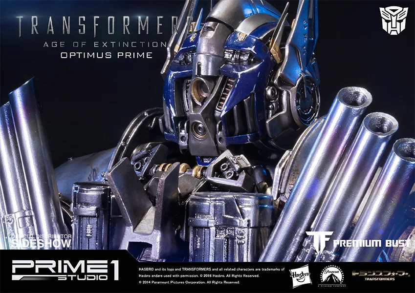 Optimus Prime Premium Bust view 5