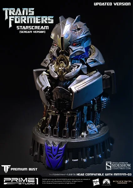 Starscream (Scream Version) Premium Bust view 2