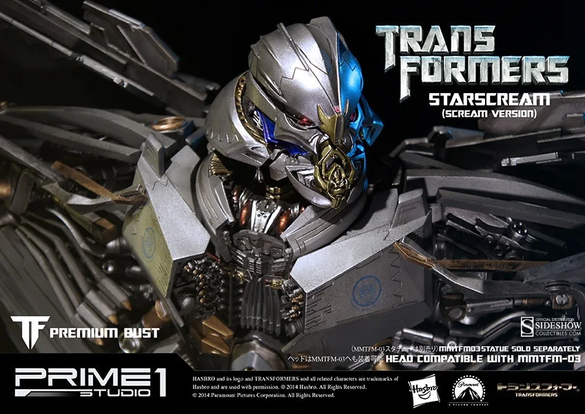 Starscream (Scream Version) Premium Bust view 5