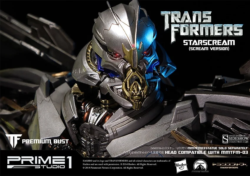 Starscream (Scream Version) Premium Bust view 6