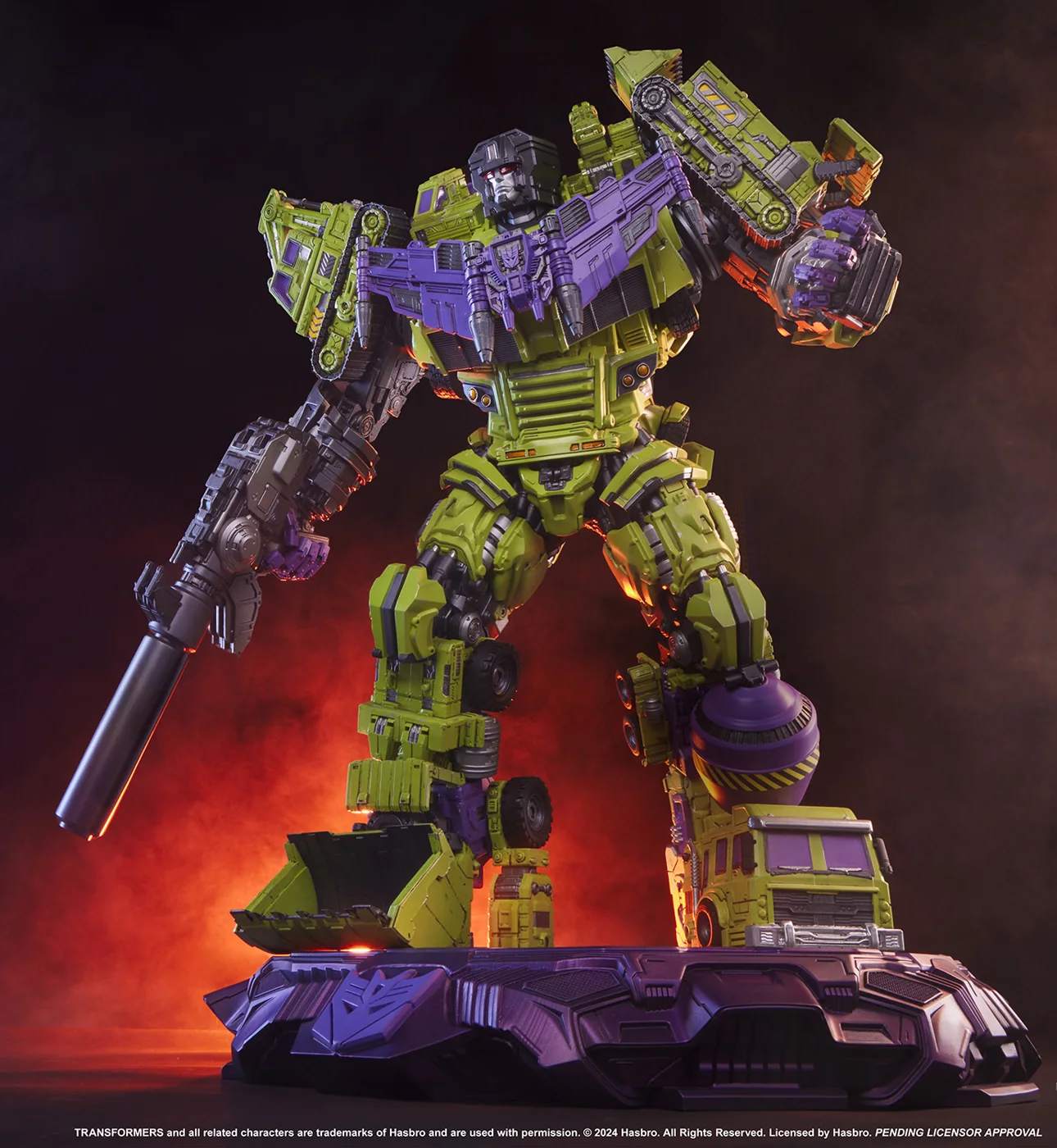 Devastator Museum Scale Statue view 4