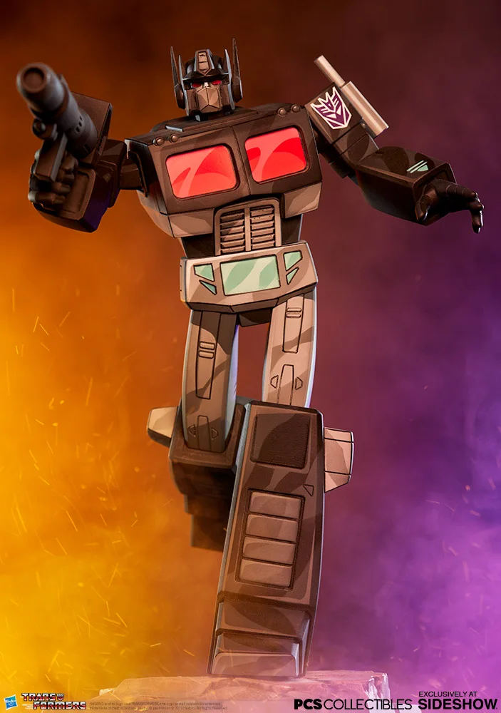 Nemesis Prime Classic Scale Statue view 2