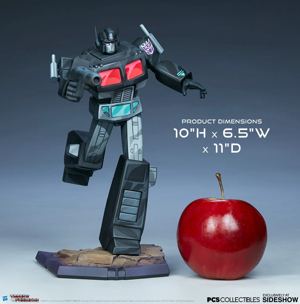 Nemesis Prime Classic Scale Statue view 4