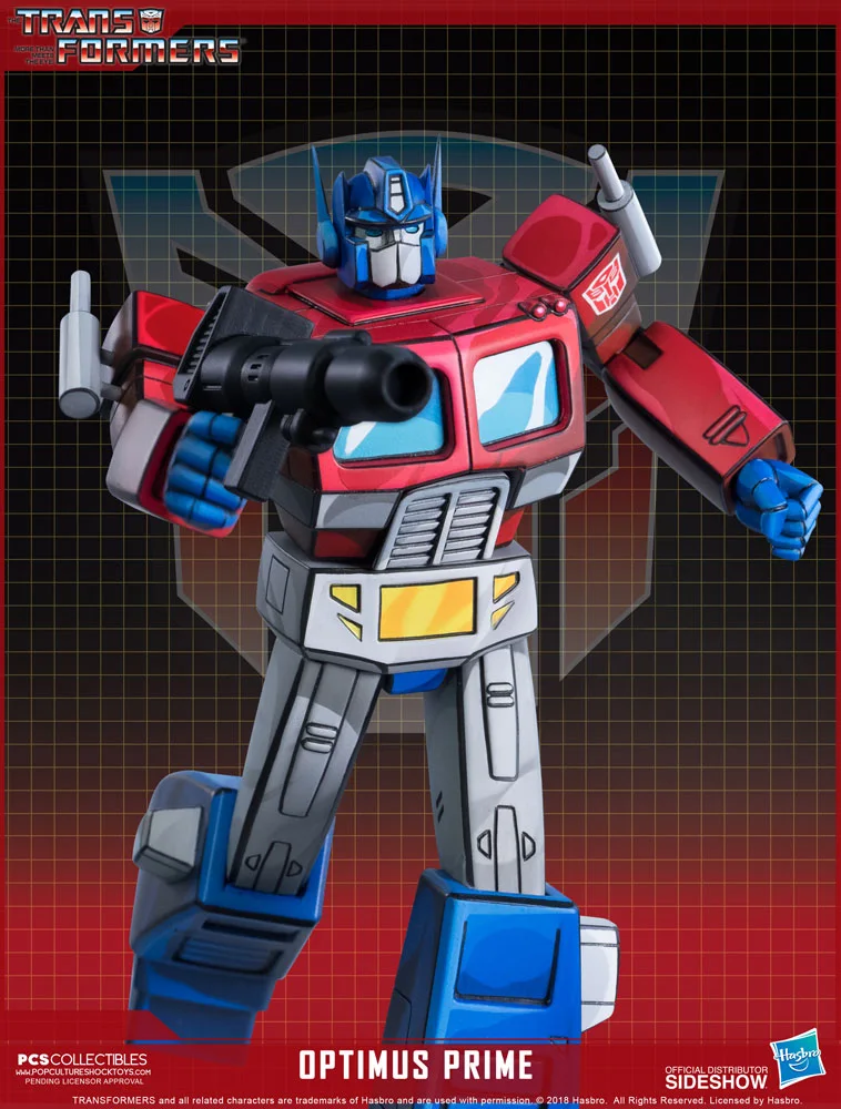 Optimus Prime Classic Scale Statue view 5