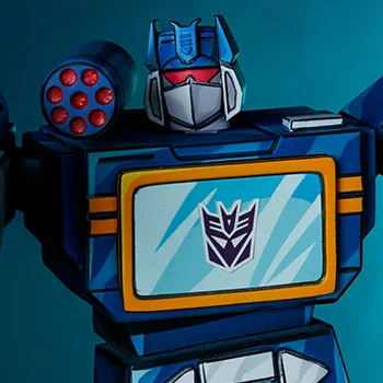 Soundwave Classic Scale Statue