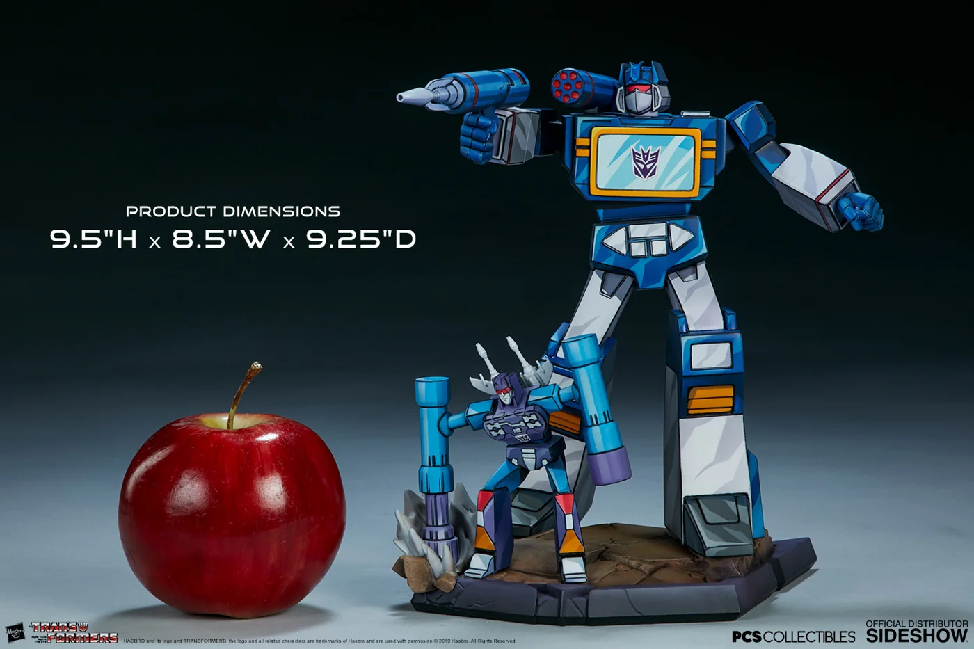 Soundwave Classic Scale Statue view 5
