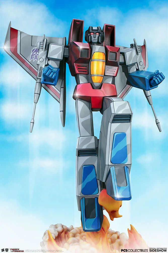 Starscream G1 Statue view 2