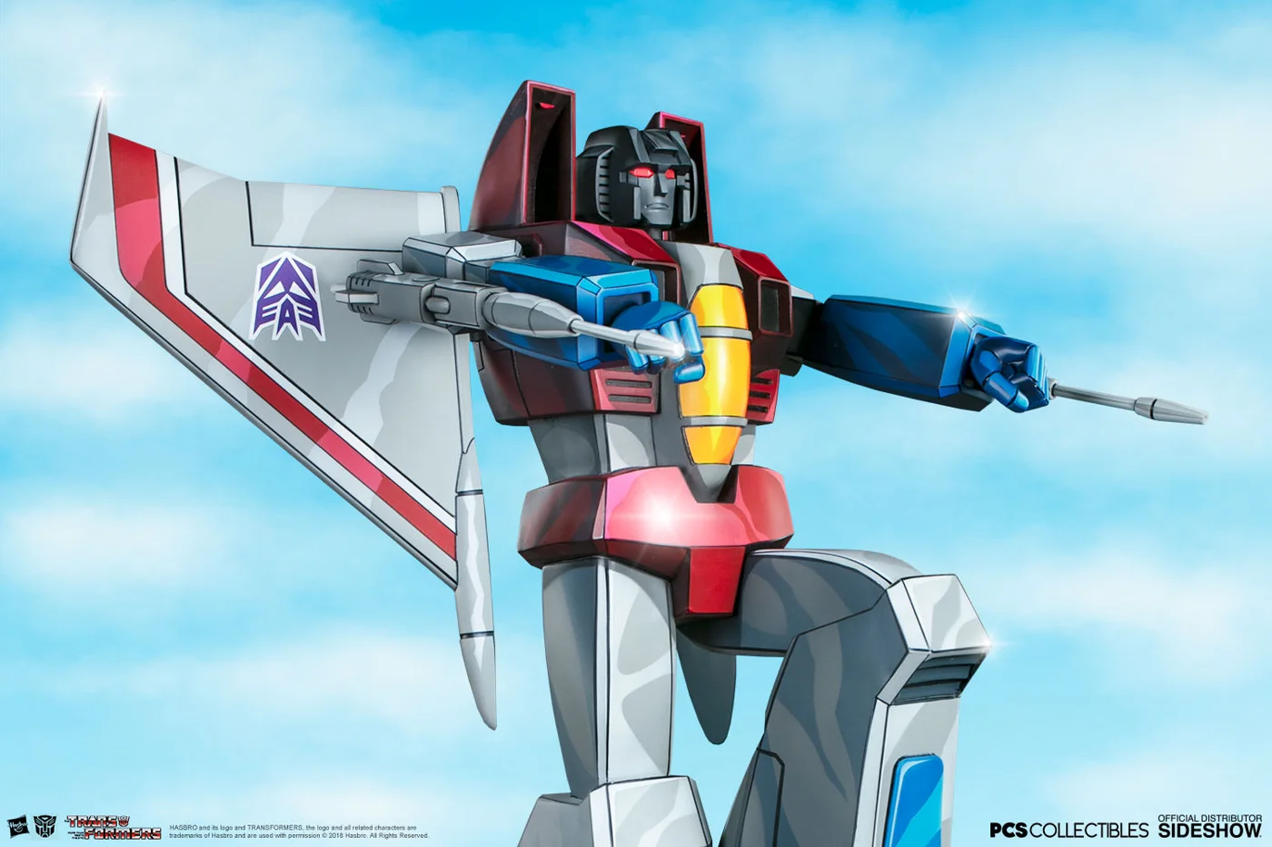 Starscream G1 Statue view 4