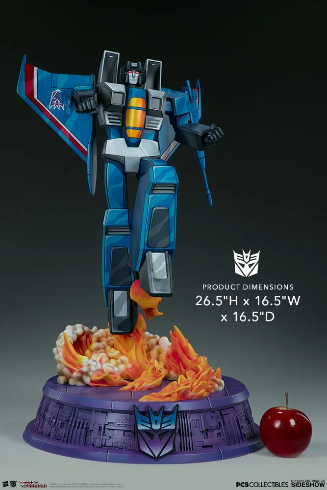 Thundercracker G1 Statue view 5