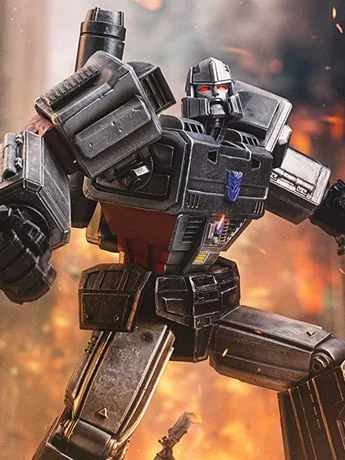 Transformers Megatron 1/20 Demi Art Scale Statue view 2