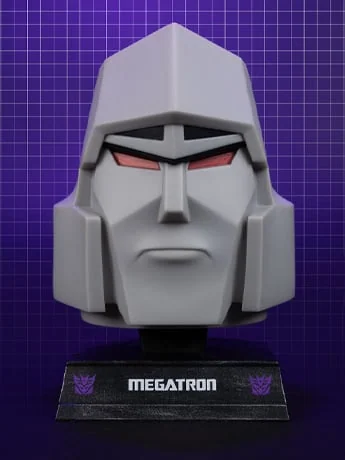 Transformers Megatron 1/3 Scale Head Bust view 2