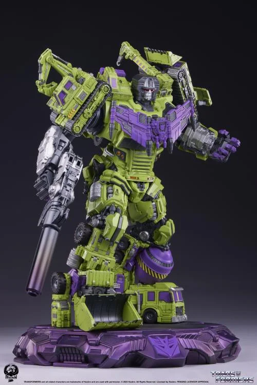 Transformers Museum Scale Devastator Statue view 2