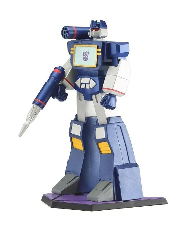 Transformers Soundwave 9" Statue view 2