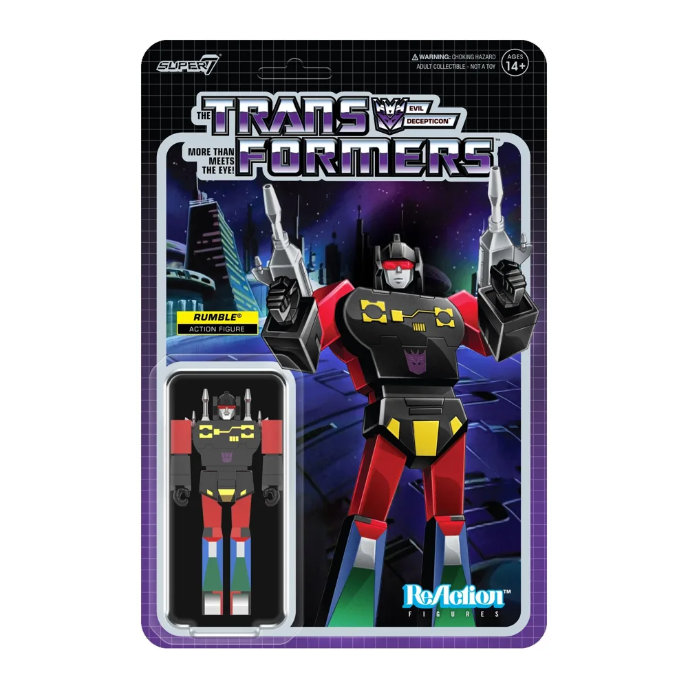 Super7 ReAction Wave 8 Rumble (Red)